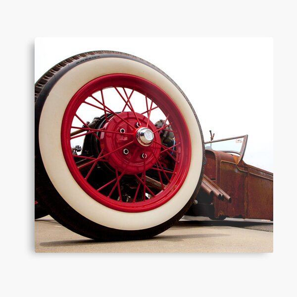 Rat Rod Metal Print