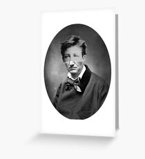 Rimbaudelaire Greeting Card