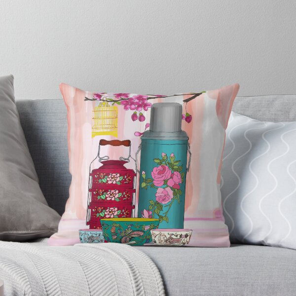 Item preview, PERANAKAN NYONYA TIFFIN red designed and sold by designsMM.