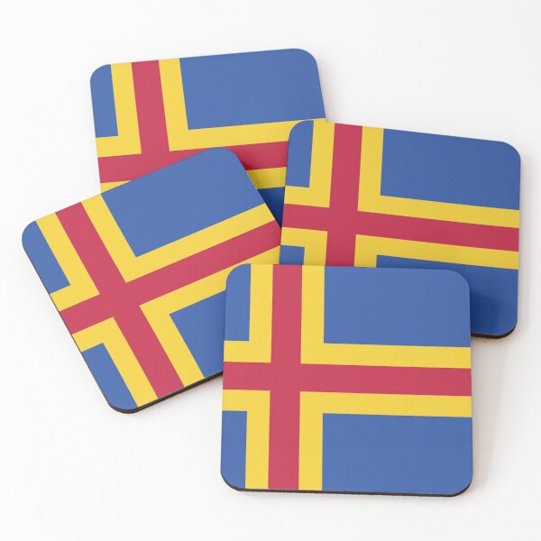 Item preview, Aland Flag designed and sold by estybain.