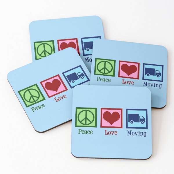Item preview, Peace Love Moving Company designed and sold by Epic Love Designs.