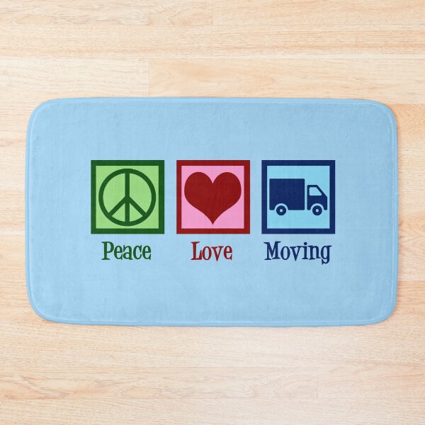 Item preview, Peace Love Moving Company designed and sold by Epic Love Designs.