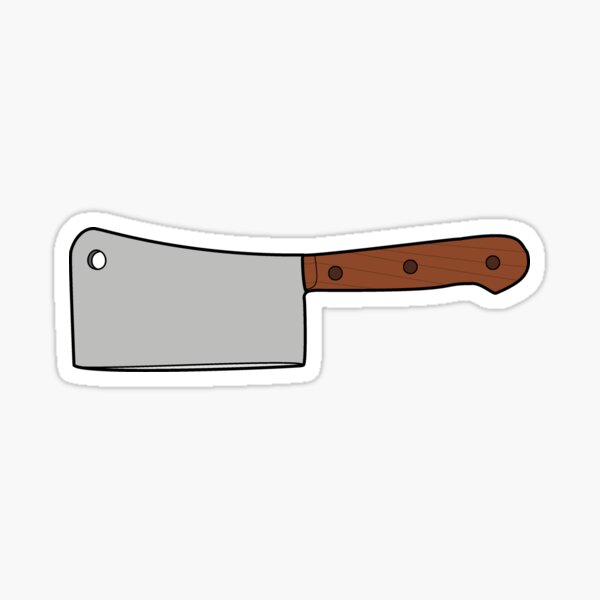 sticker of tattoo in traditional style of a meat cleaver 12089340 Vector  Art at Vecteezy