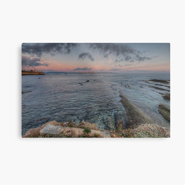 Un cielo rosa pastello Metal Print