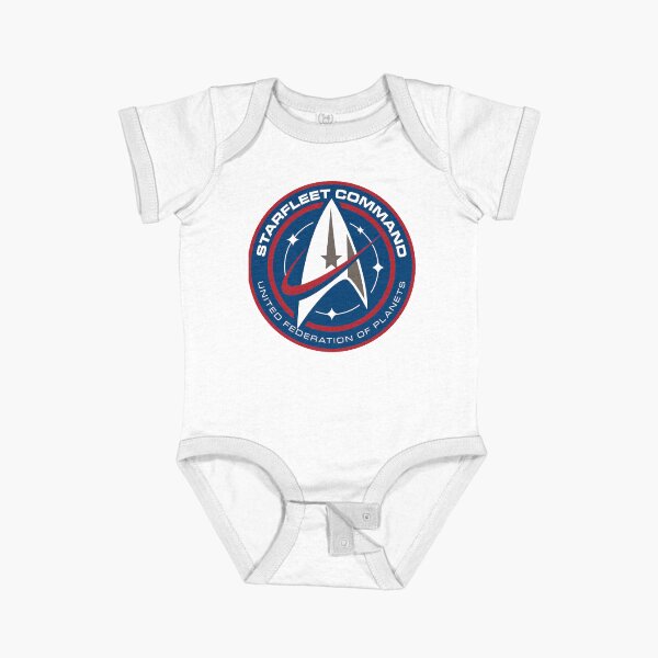 Item preview, Star Trek Discovery Starfleet Command Red And Blue Badge designed and sold by FifthSun.