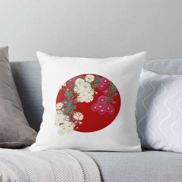 Item preview, Japanese Flag - Chrysanthemums designed and sold by weavernap.