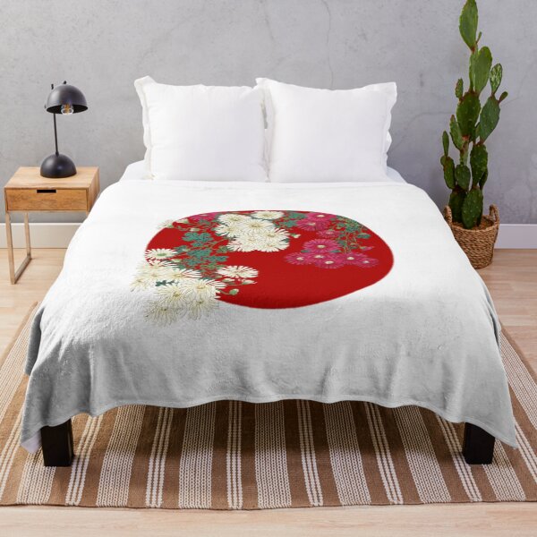Item preview, Japanese Flag - Chrysanthemums designed and sold by weavernap.
