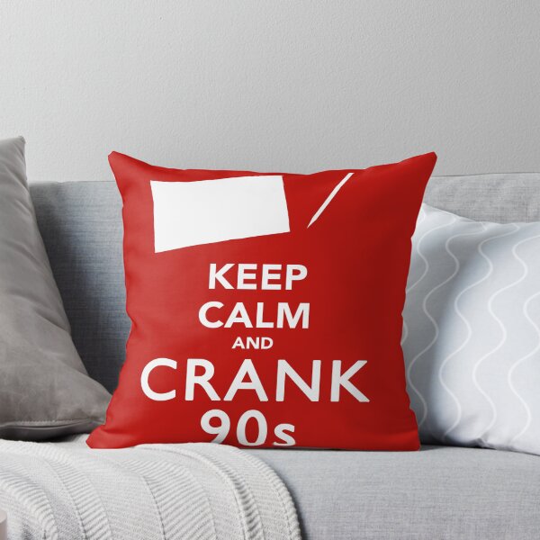 Item preview, Keep Calm and Crank 90s designed and sold by Rainfalling.
