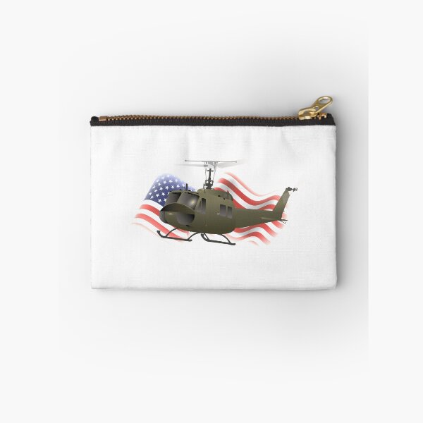 Artikelvorschau, UH-1 Huey Hubschrauber mit amerikanischer Flagge entworfen und verkauft von NorseTech.