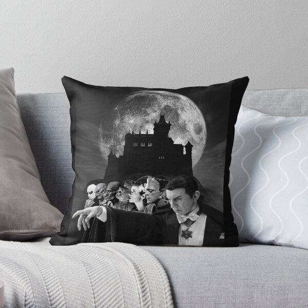 Monstres d'horreur universels classiques Coussin