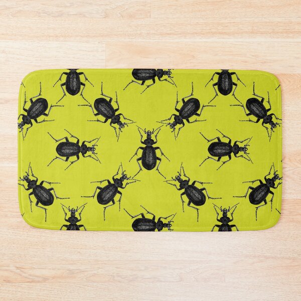 Item preview, Beetle - pattern on vivid green designed and sold by FK-UK.