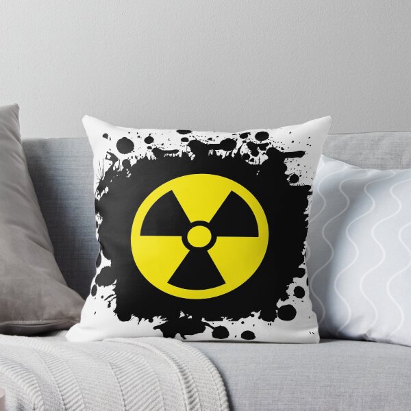 Item preview, Yellow warning Radioactivity energy symbol, designed and sold by Marcin Adrian.