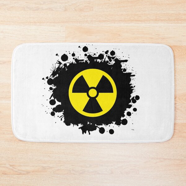 Item preview, Yellow warning Radioactivity energy symbol, designed and sold by Marcin Adrian.