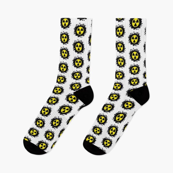 Item preview, Yellow warning Radioactivity energy symbol, designed and sold by Marcin Adrian.