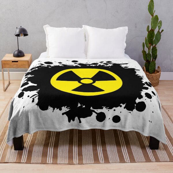 Item preview, Yellow warning Radioactivity energy symbol, designed and sold by Marcin Adrian.