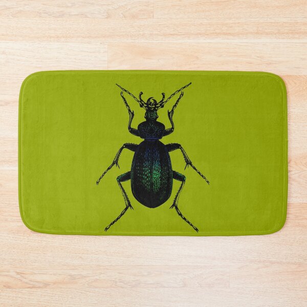 Item preview, Beetle on vivid green designed and sold by FK-UK.