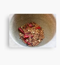 Flavour Canvas Print