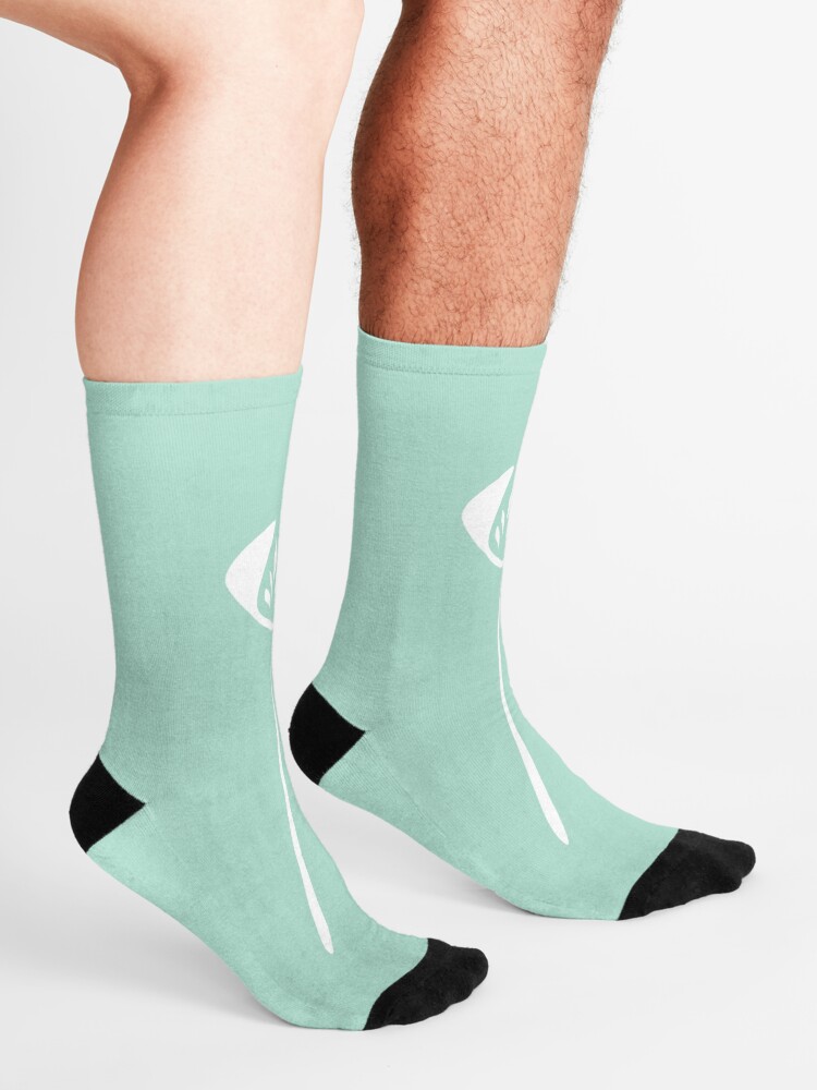Women Men Tulips On Light Green Pattern Cushion Ankle Socks