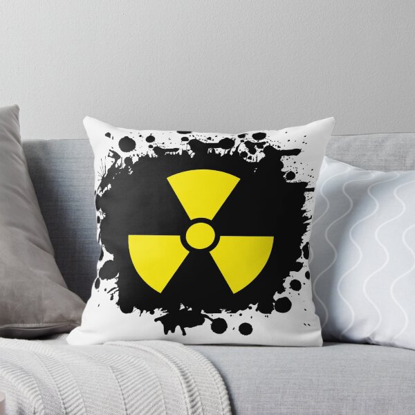 Item preview, Yellow warning Radioactivity energy symbol,  Yellow Radioactivity symbol, designed and sold by Marcin Adrian.