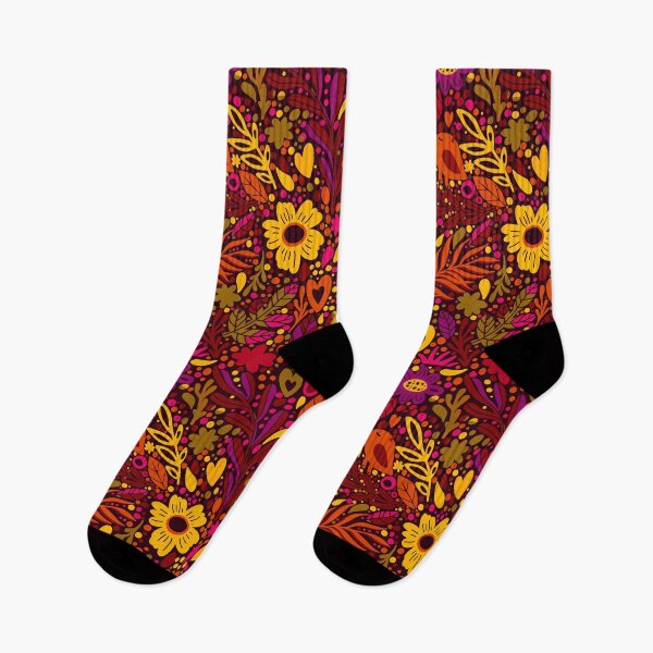 Item preview, Autumn Floral seamless pattern designed and sold by smotrivnebo.