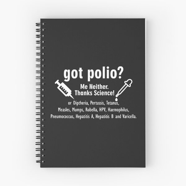 Item preview, Got Polio Me Neither Thanks Science teacher gift funny pun designed and sold by hadleydesigns.