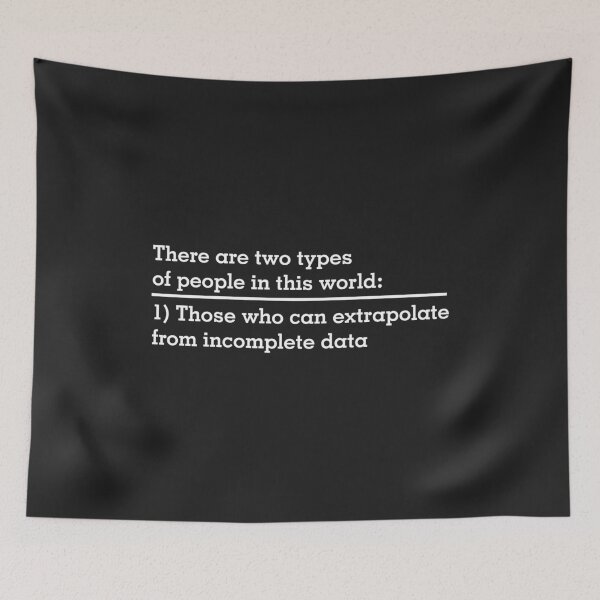 Item preview, Extrapolate incomplete data funny Science gift for teacher designed and sold by hadleydesigns.