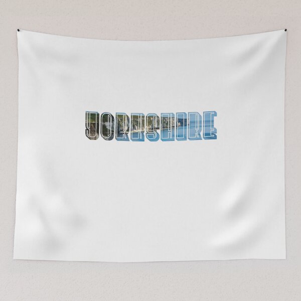 Item preview, Yorkshire word made from landscape - cliffs & coastline designed and sold by qlobba.