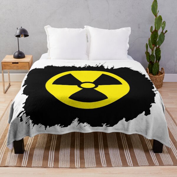 Item preview, Yellow warning Radioactivity energy symbol,  Yellow Radioactivity symbol, designed and sold by Marcin Adrian.