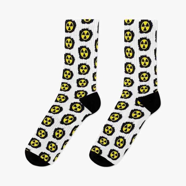 Item preview, Yellow warning Radioactivity energy symbol,  Yellow Radioactivity symbol, designed and sold by Marcin Adrian.
