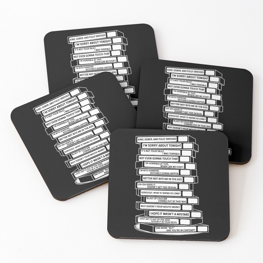 B'99 Sex Tapes Coasters (Set of 4)