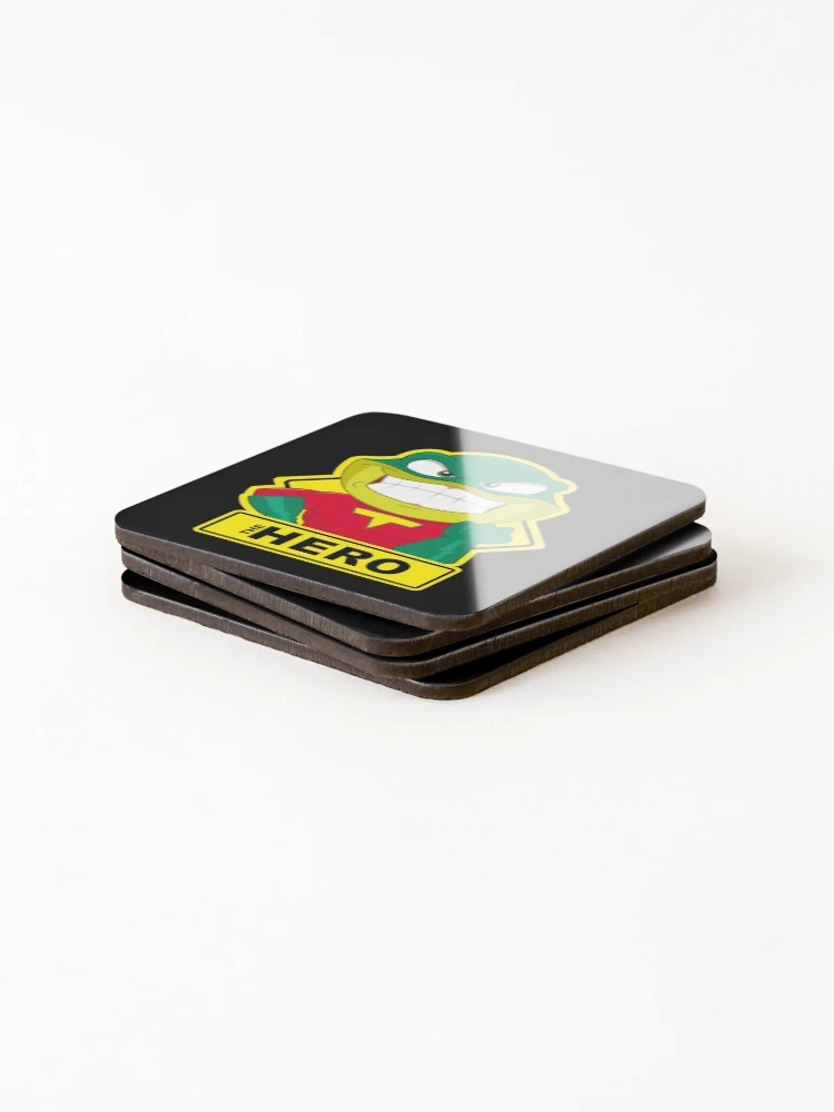 Thumbnail 4 of 5, Coasters (Set of 4), Toad Rage! THE HERO designed and sold by Dion Summergreene.