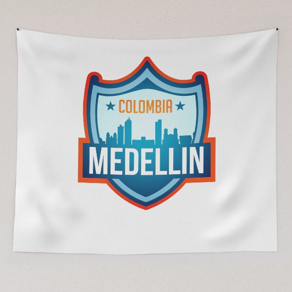 Item preview, Medellin Colombia Skyline Paisa gift present T Shirt designed and sold by Timcito.