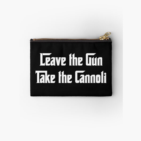 Artikelvorschau, Lass die Waffe und nimm die Cannoli entworfen und verkauft von BrightFeather.
