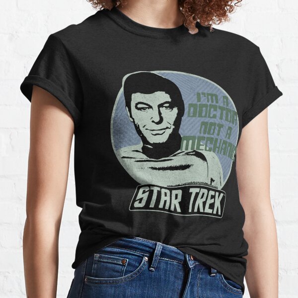 Star Trek Classic TV Series Doctor McCoy Dammit Jim I'm A Doctor T-Shirt NEW 