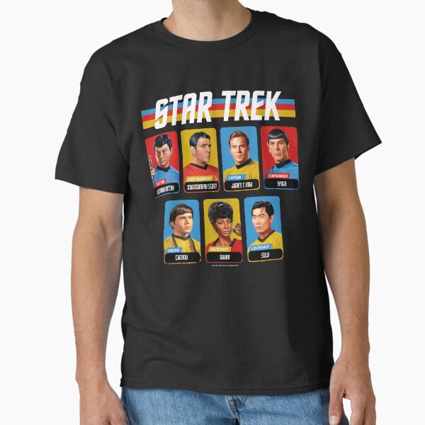 Item preview, Star Trek Original Series Retro Full Color Crew Portrait Panels designed and sold by FifthSun.