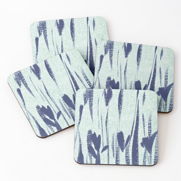 Item preview, indigo irises designed and sold by cobblehill.