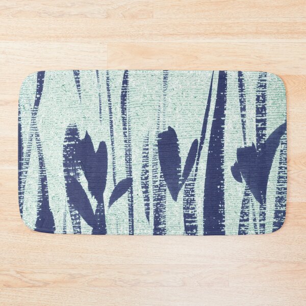Item preview, indigo irises designed and sold by cobblehill.