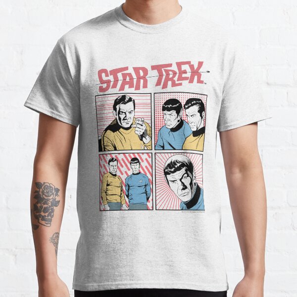 Star Trek Vintage Comic Pop Panels der Originalserie Classic T-Shirt