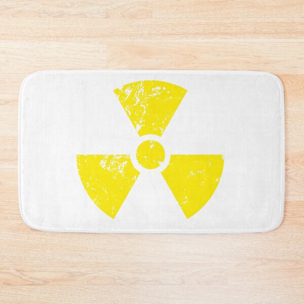 Item preview, Yellow warning Radioactivity energy symbol,  Yellow Radioactivity symbol, designed and sold by Marcin Adrian.