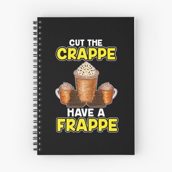 Item preview, Funny Cut The Crappe Have a Frappe Coffee Pun designed and sold by perfectpresents.