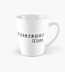 House MD Everybody Lies Hugh Laurie Tall Mug