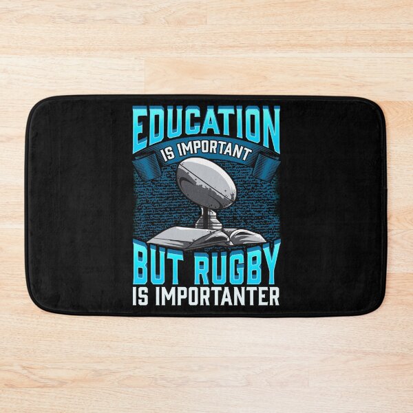 Item preview, Education Is Important But Rugby Is Importanter designed and sold by perfectpresents.