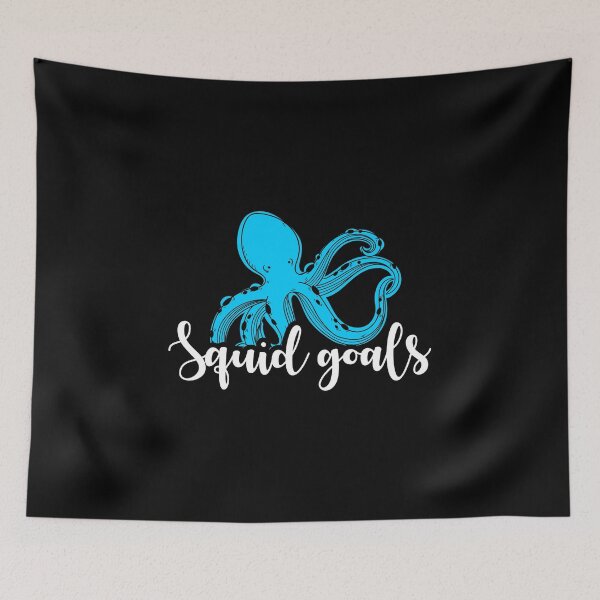 Item preview, Squid Goals Cute & Funny Squad Goals Pun Joke designed and sold by perfectpresents.