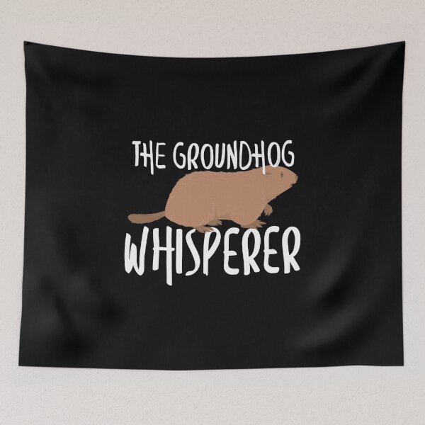 Item preview, The Groundhog Whisperer Cute Groundhog's Day 2020 designed and sold by perfectpresents.