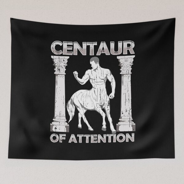 Item preview, Funny Centaur of Attention Pun Greek Mythology designed and sold by perfectpresents.