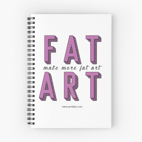 Item preview, Make More Fat Art designed and sold by Katy Maslow.