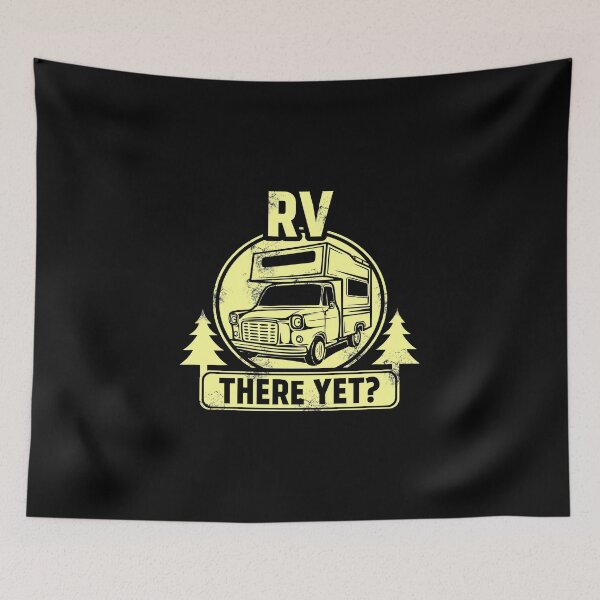 Item preview, RV There Yet Funny Camping & Glamping Campers designed and sold by perfectpresents.