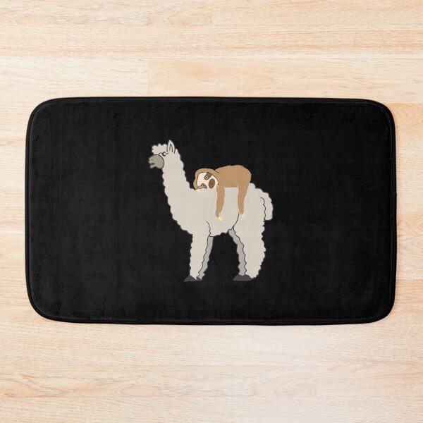 Item preview, Sloth Riding Llama Adorable Lama & Sleepy Sloth designed and sold by perfectpresents.