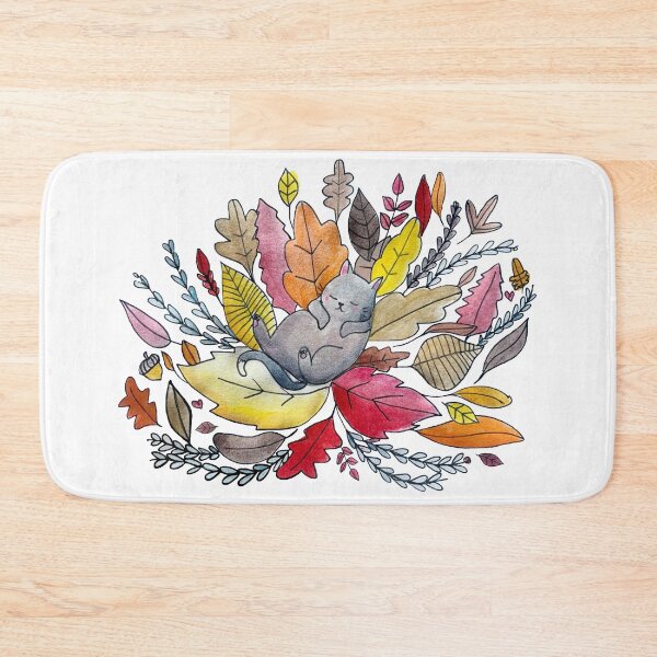 Item preview, Fall Kitty designed and sold by Stacey Roman.