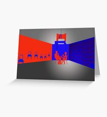 Chairs, chairs Greeting Card